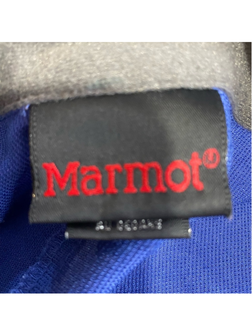 Women’s Marmot Jacket size Medium Blue Zip Up Windbreaker Rain Jacket - Picture 8 of 10